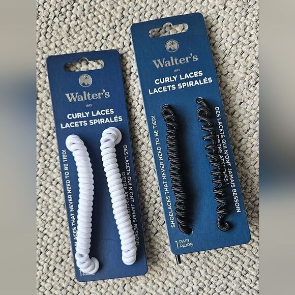 🎁Nwot 2x  Walter's curly laces - Picture 1 of 2